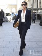 穿来穿去,女明星们还是最爱黑色西装!