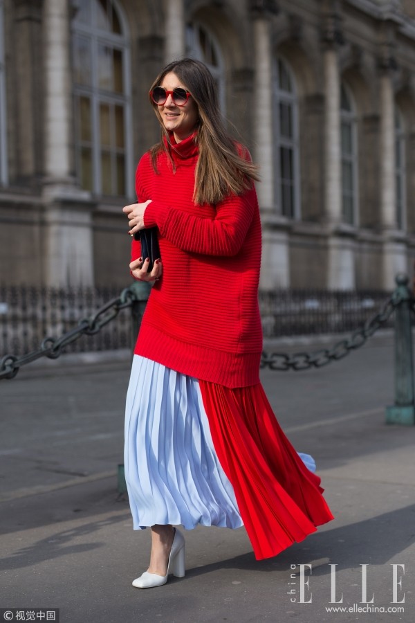 春节都爱穿红色,怎么配它才适合