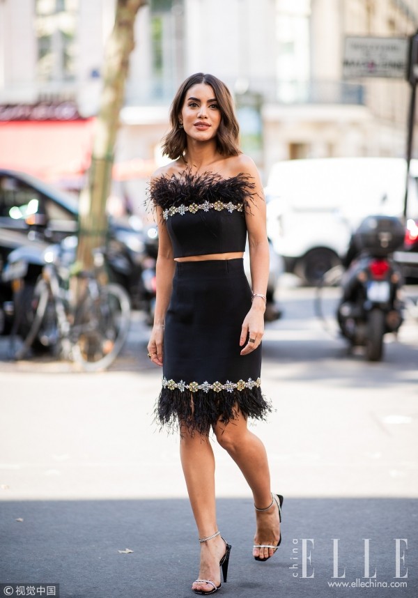 “羽毛LOOK”实不实用不谈,但宋茜穿着好看是真的!