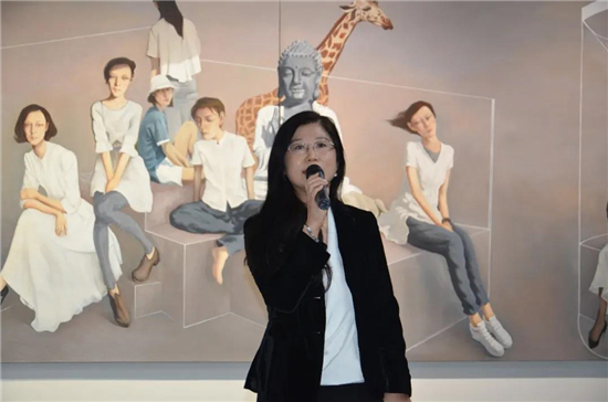 安堃 An Kun油画艺术展在朗空美术馆开幕,用安静的画面记录时代的镜像