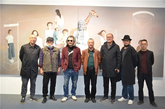 安堃 An Kun油画艺术展在朗空美术馆开幕,用安静的画面记录时代的镜像