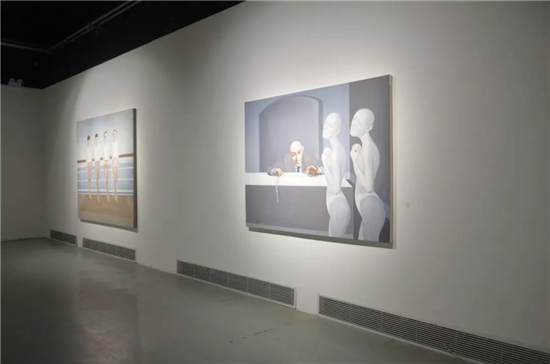 安堃 An Kun油画艺术展在朗空美术馆开幕,用安静的画面记录时代的镜像