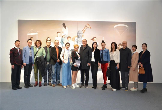 安堃 An Kun油画艺术展在朗空美术馆开幕,用安静的画面记录时代的镜像