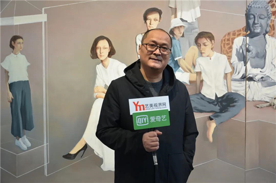 安堃 An Kun油画艺术展在朗空美术馆开幕,用安静的画面记录时代的镜像